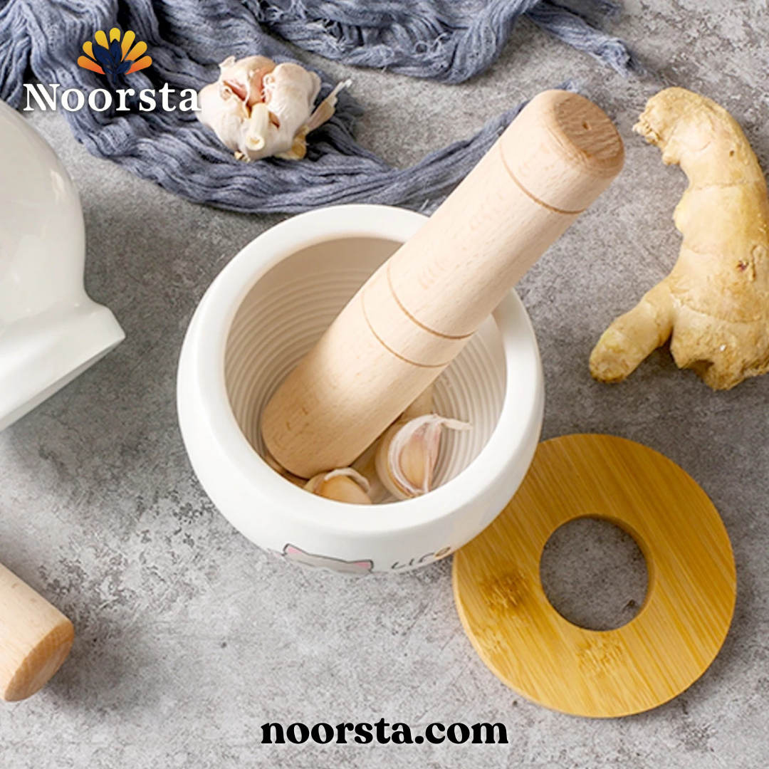 Ceramic Mortar & Pestle