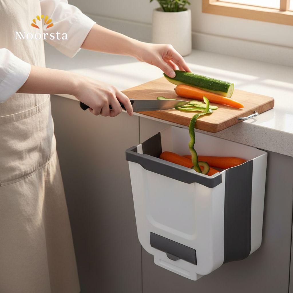Noorsta Smart Collapsible Hanging Waste Bin