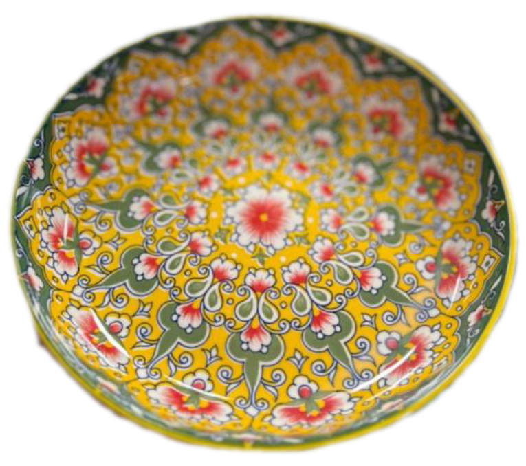 Authentic Andalusian Porcelain Serving Plate - 20cm