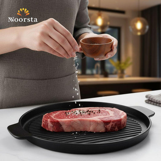 Heritage Series Cast Iron Round Grill Pan