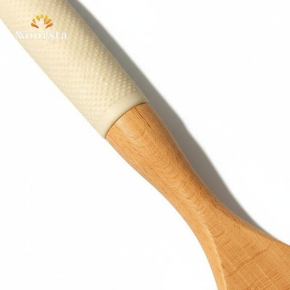 Premium Beechwood Spatula with Ergonomic Comfort Grip