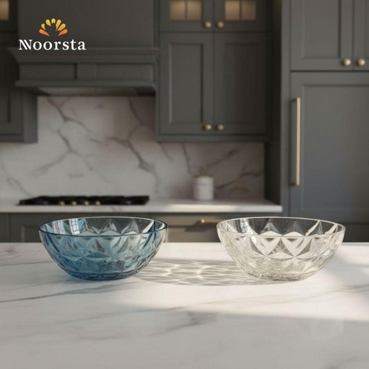 بولة كريستال غويطة باساباهتشي التركي - Authentic Pasabahce Estrelle Crystal Glass Deep Bowl - Noorsta