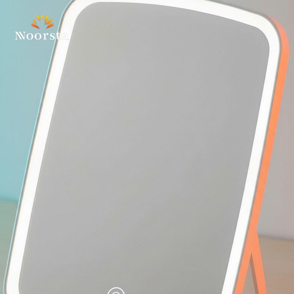 مراية مكياج ليد تاتش مضيئة - Modern LED Touch Makeup Mirror - Noorsta