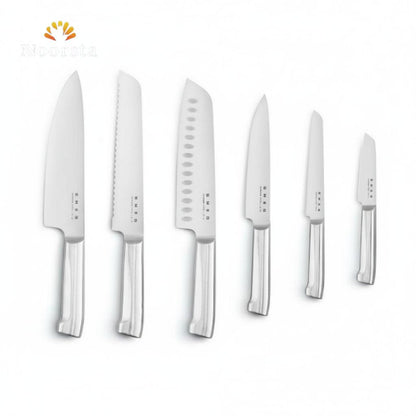 Elite 6-Piece Monobloc Stainless Steel Knife Collection