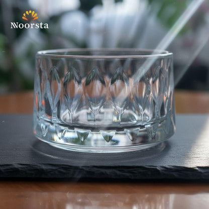 طقم بولات زجاج تركي للتقديمات الشيك - Authentic Pasabahce Turkish Glass Dessert Bowls Set - Noorsta