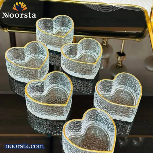 Heart-Shaped Serving Set