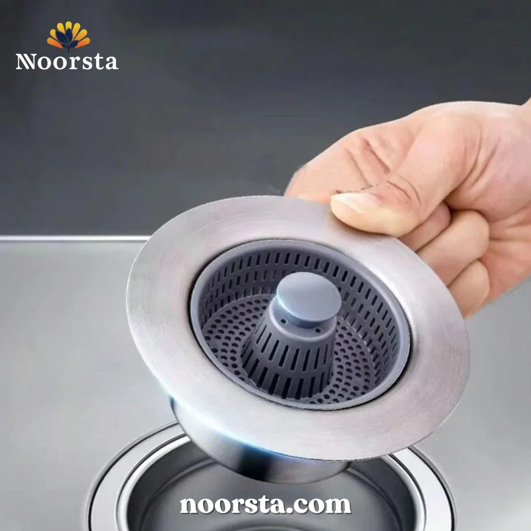 4-in-1 Stainless Steel Sink Strainer