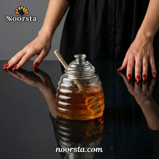 Crystal Hive Honey Pot