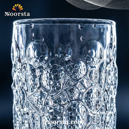 طقم أكواب هاي بول مزخرف بأحجار كريستالية