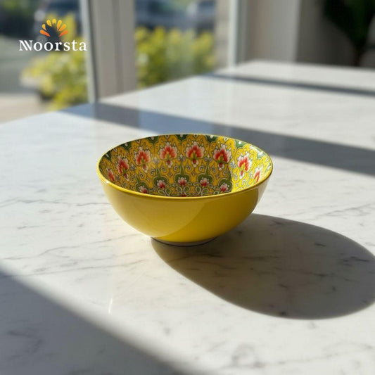 بولة بورسلين أندلسي لتقديم الشوربة والسلطة - Authentic Andalusian Porcelain Soup and Salad Bowl - Noorsta