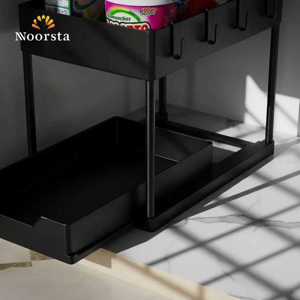 The Onyx Sliding Under-Sink Organizer | Heavy-Duty Storage System