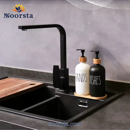 MOMEEMO Hands & Dishes Soap Dispenser Set