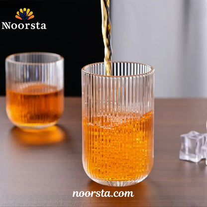 Origami Ripple Glass Set