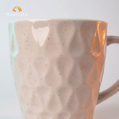 طقم مجات بورسلين باستيل 4 قطع - Modern Pastel Porcelain Mug Set 4 Pieces - Noorsta
