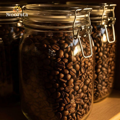 Heritage Crystal Airtight Clamp Jar