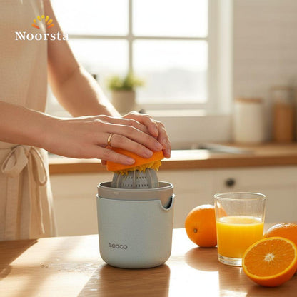 Noorsta Eco-Luxe Manual Citrus Juicer - 4-Part Easy Clean Design