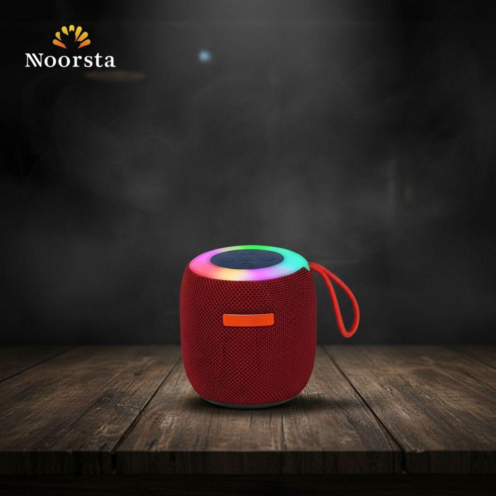 صب بلوتوث رعد بصوت مجسم وإضاءة ملونة - Modern XERTMT Portable Bluetooth Speaker with RGB LED - Noorsta