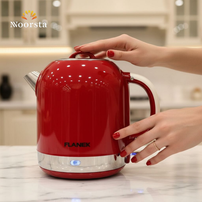 كاتل كهربا شيك جدا من فلانك - Classic Retro 1L Electric Kettle by Flanek - Noorsta