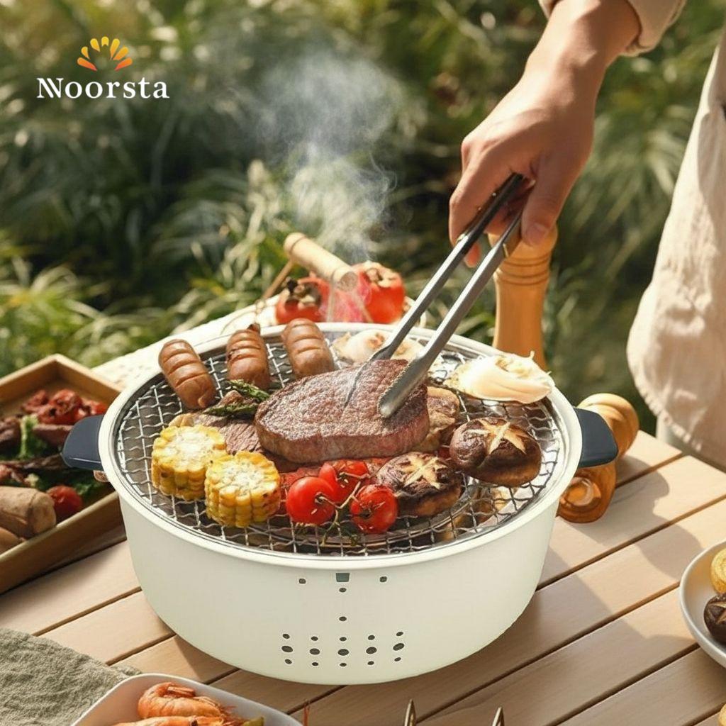 Nomad Portable Charcoal Grill – Compact Outdoor BBQ Station