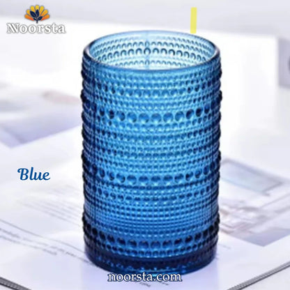 Retro Embossed Glassware Set