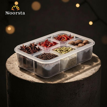 Noorsta™ Crystal Clear Acrylic Drawer Spice Organizer Set