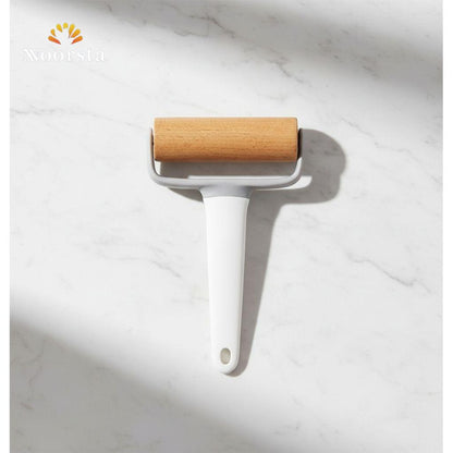 نشابة عجين رول خشب زان لسهولة فرد المخبوزات - Premium Beech Wood Dough Roller for effortless baking - Noorsta