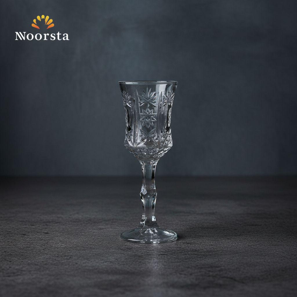 Imperial Diamond-Cut Crystal Goblet Set