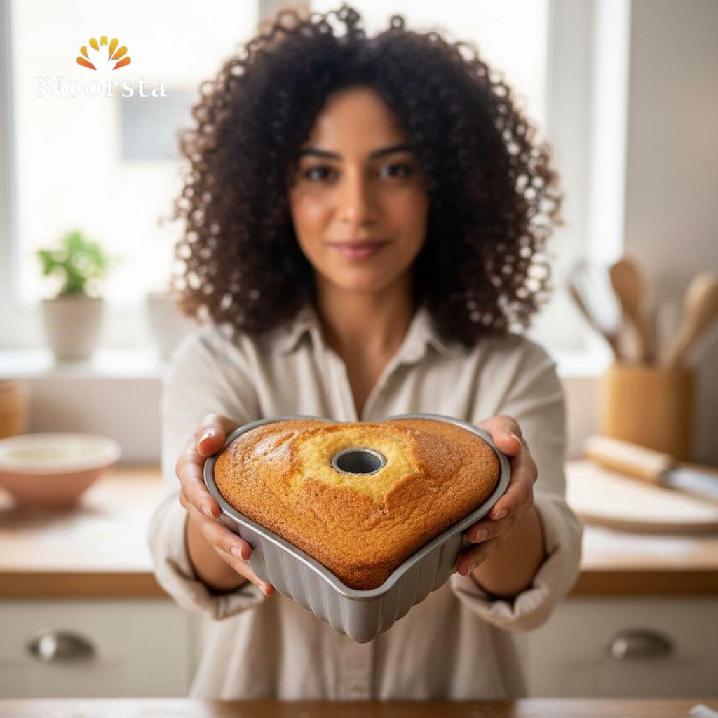 The Amour Bundt: Luxury Heart-Shaped Non-Stick Cake Pan