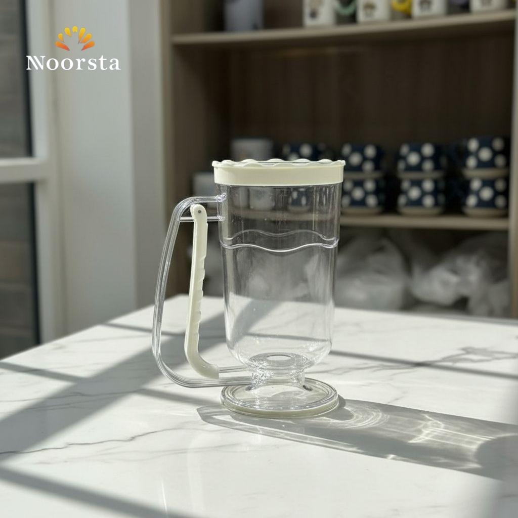 ديسبنسر عجين وموزع بان كيك تركي بمعيار - Premium Turkish Acrylic Batter Dispenser - Noorsta