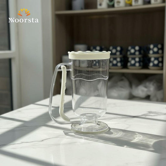 ديسبنسر عجين وموزع بان كيك تركي بمعيار - Premium Turkish Acrylic Batter Dispenser - Noorsta