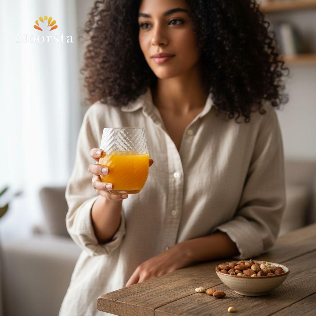 Noorsta Crystal Swirl Glass Tumbler Set - 3 Pieces