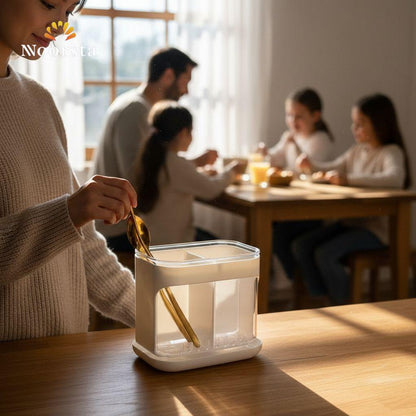 Noorsta™ Crystal Clear Multi-Purpose Organizer & Drainer - White