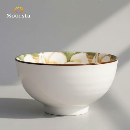 طقم بولات بورسلين أندلسي 6 قطع لجهاز العروسة - Authentic Andalusian Porcelain 6-Piece Bowl Set - Noorsta