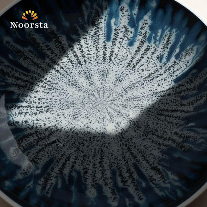 Danny Home Midnight Burst Porcelain Dinner Set - 24 Pieces