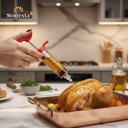 حقنة تتبيل اللحوم والدواجن سعة 30 مللي - Professional 30ml Meat Flavor Injector - Noorsta