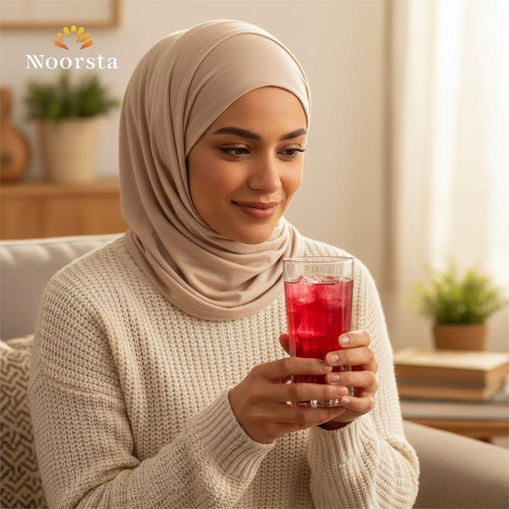 طقم كاسات عصير زجاجي فاخر بتصميم قاعدة مضلعة كريستالي