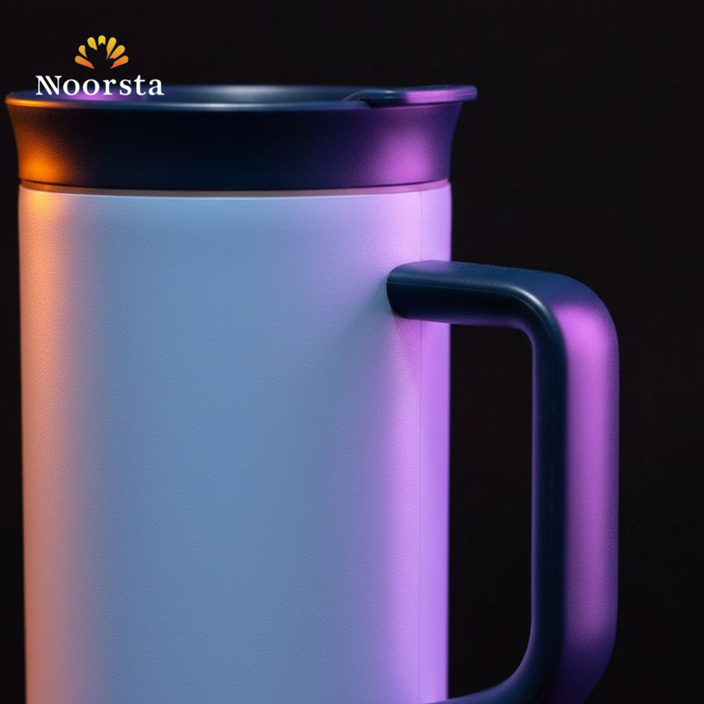 مج حراري أوالا كبير بألوان تخطف العين - Premium Owala Style 1185ml Thermal Tumbler - Noorsta