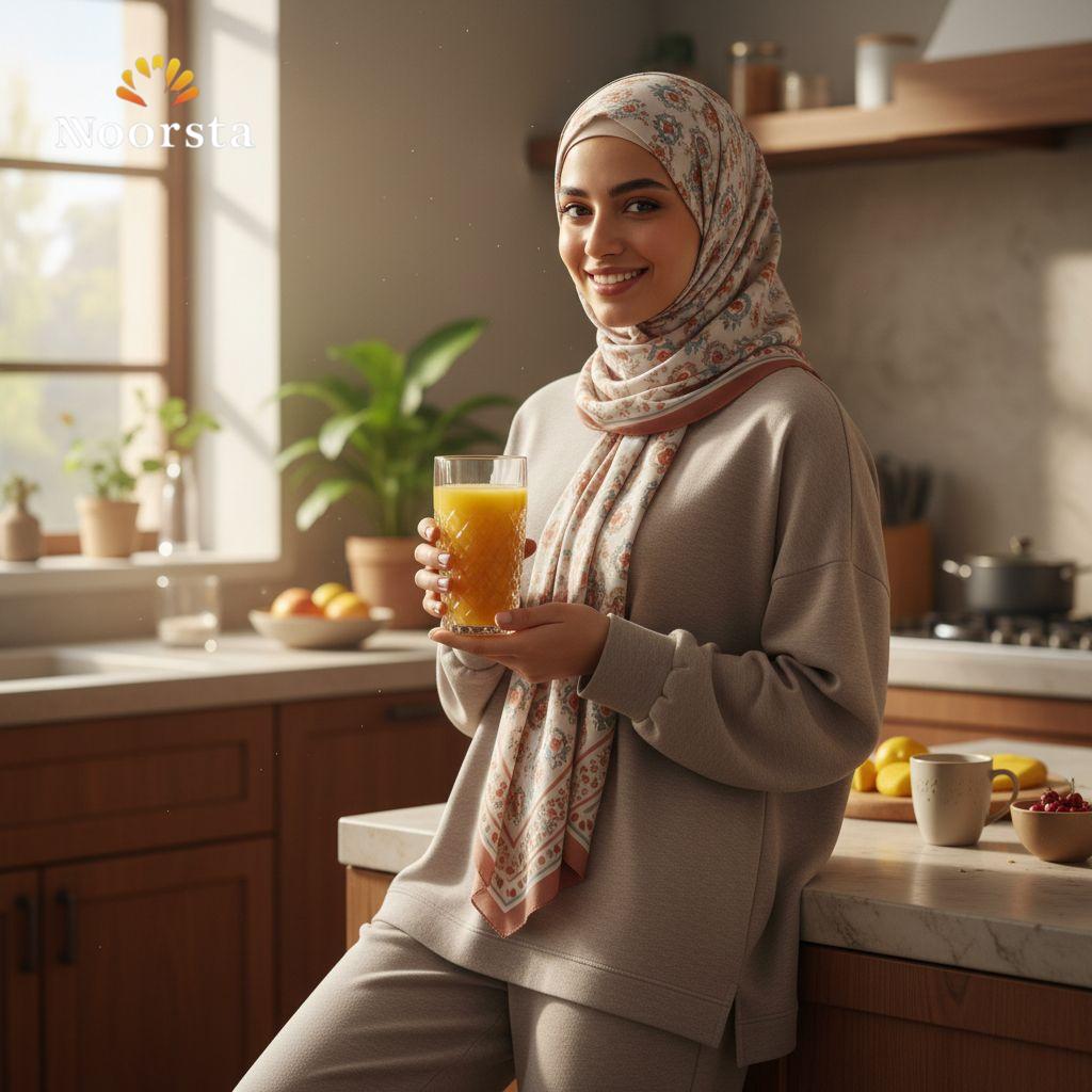 طقم كاسات عصير كريستال فاخر بنقشة الألماس