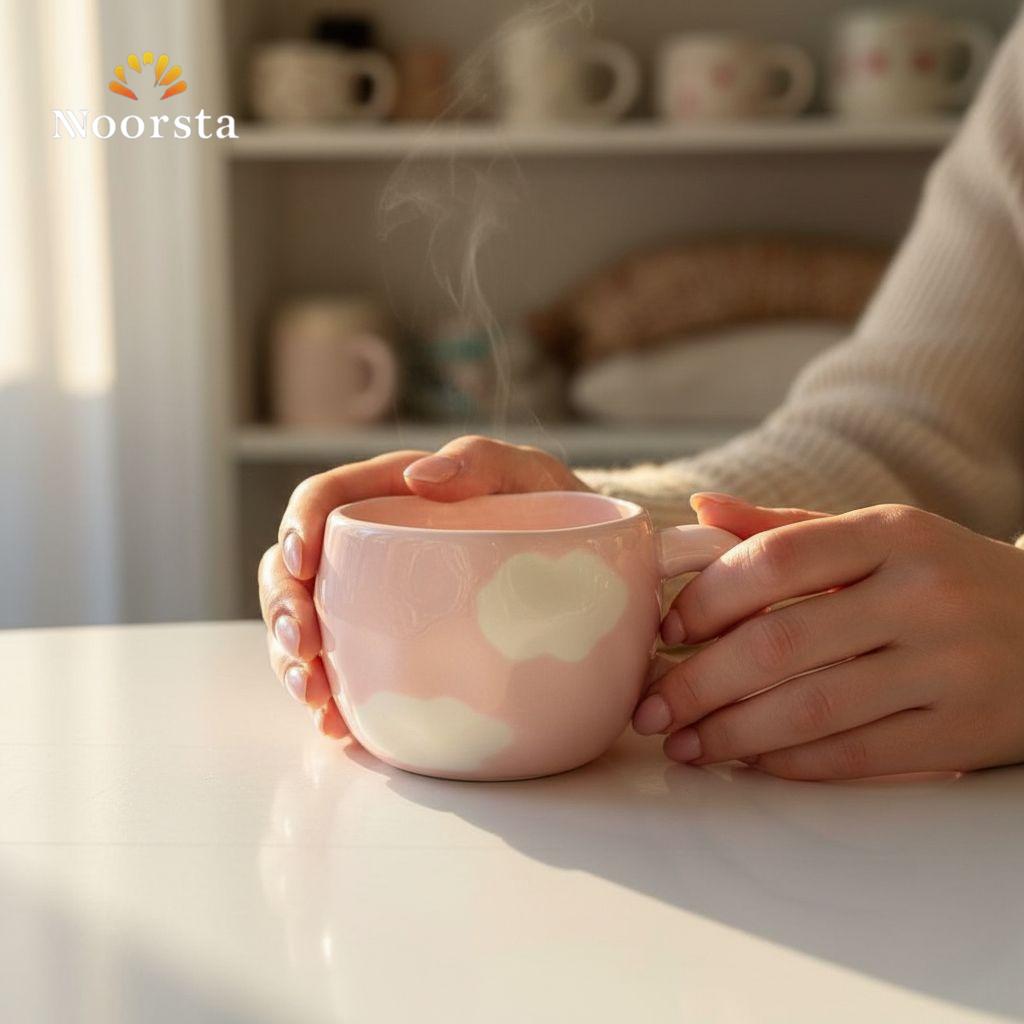 The Cloud Nine Chunky Handle Ceramic Mug