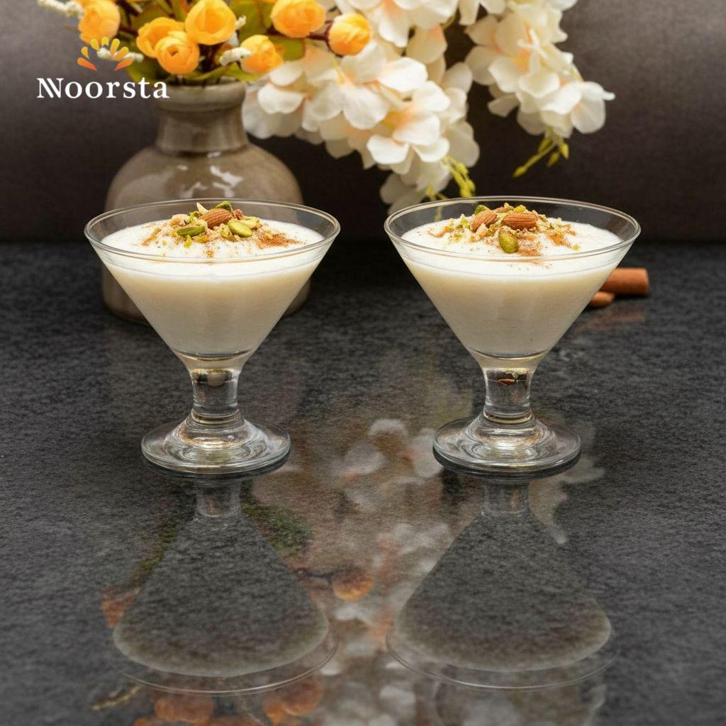 كأس فيترو الزجاجي الفاخر لتقديم الحلويات والآيس كريم - تشكيلة الكريستال