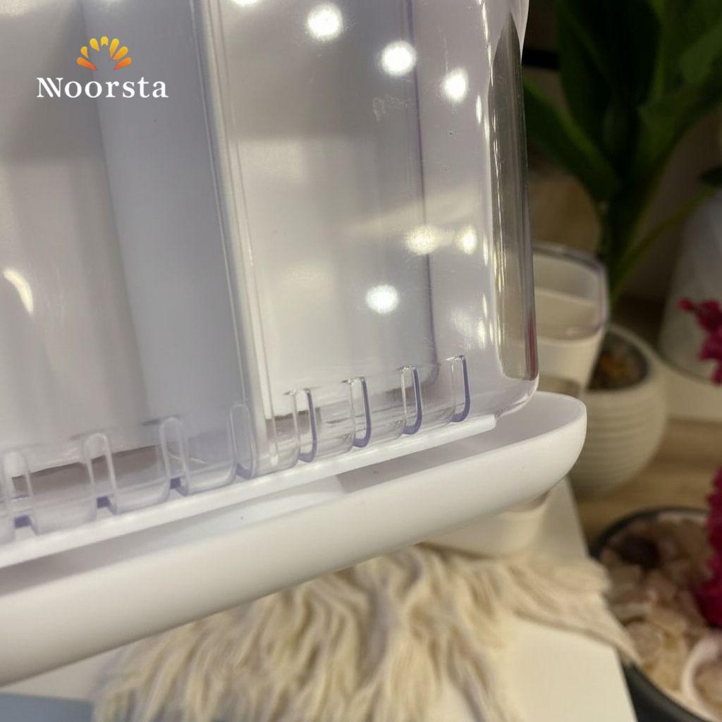 Noorsta™ Crystal Clear Multi-Purpose Organizer & Drainer - White