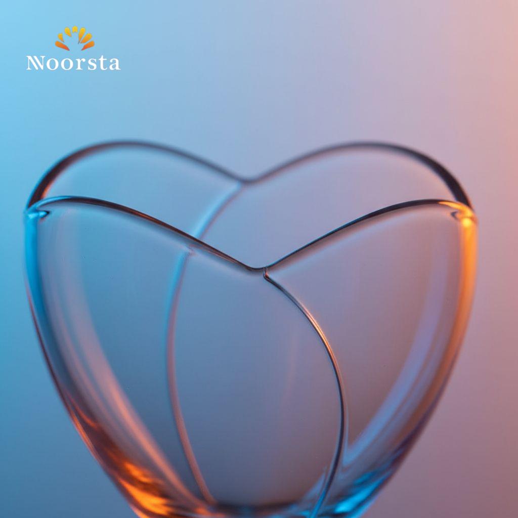 طقم كاسات ايس كريم تركي شيك - Elegant Pasabahce Ice Ville Glass Dessert Cup - Noorsta
