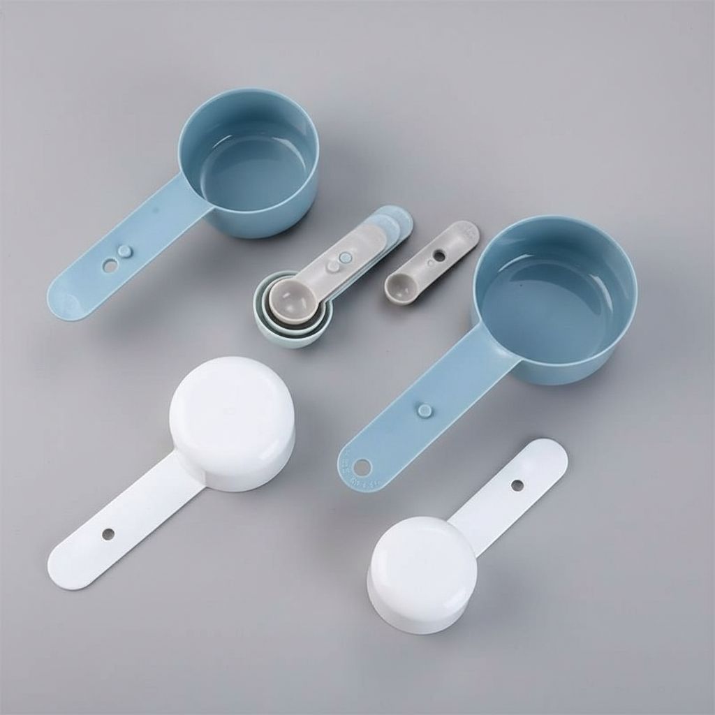 Premium 8-Piece Measuring Cup and Spoon Set