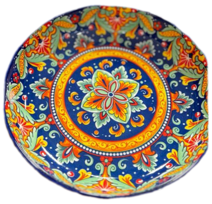 Authentic Andalusian Porcelain Serving Plate - 20cm